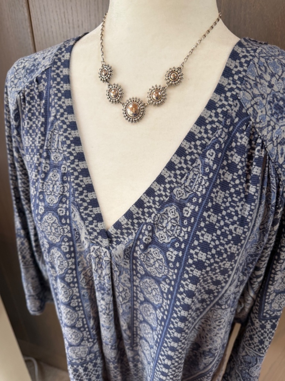 LUCKY BRAND Tunic Floral 1X - Picture 2 of 11